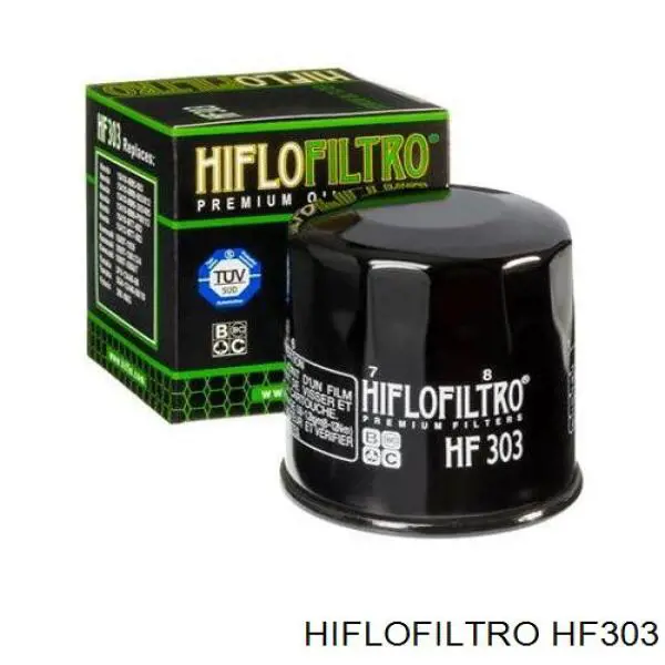 Масляний фільтр двигуна Hiflofiltro HF303 ціна, від 8.84 USD