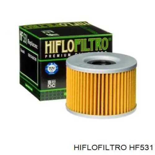 Елемент повітряного фільтра Hiflofiltro HF531 ціна, від 6.72 USD