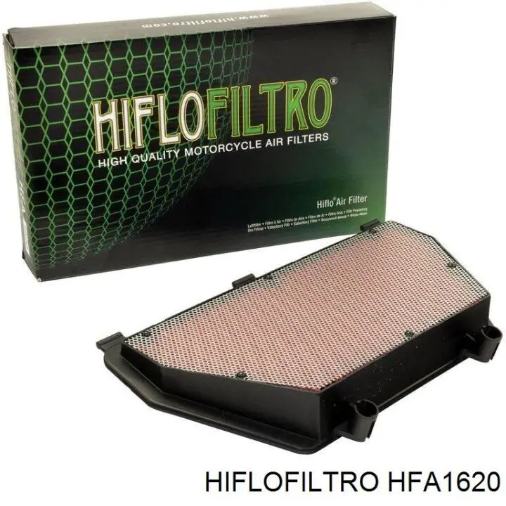 Елемент повітряного фільтра Hiflofiltro HFA1620 ціна, від 21.10 USD