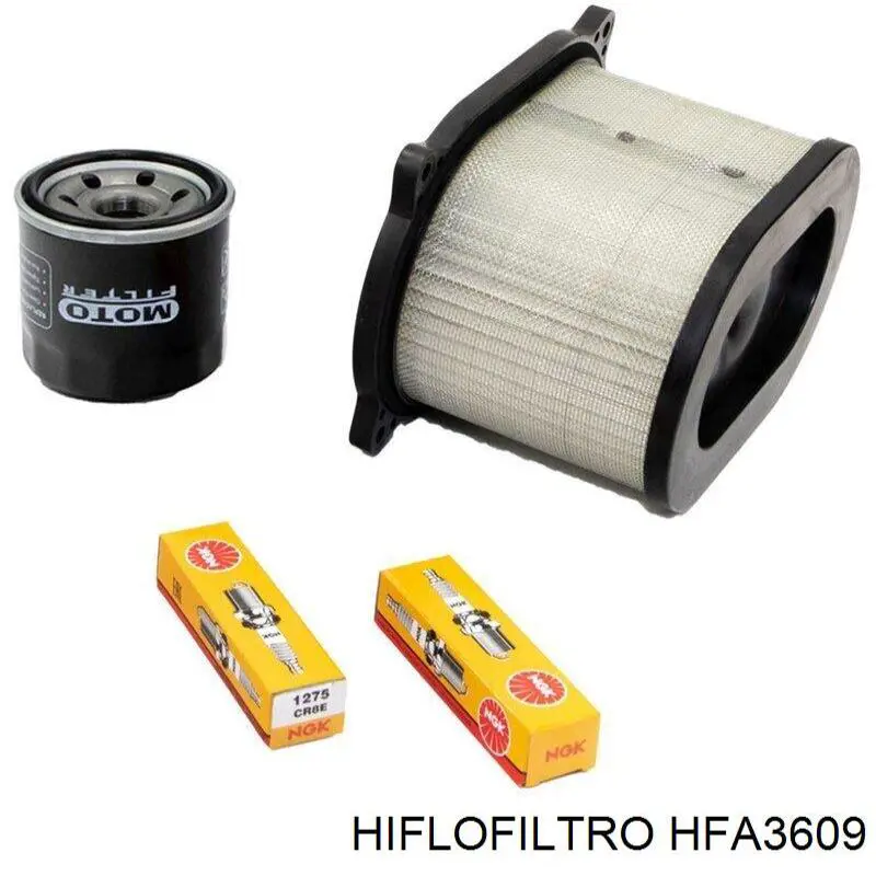 Елемент повітряного фільтра Hiflofiltro HFA3609 ціна, від 30.72 USD