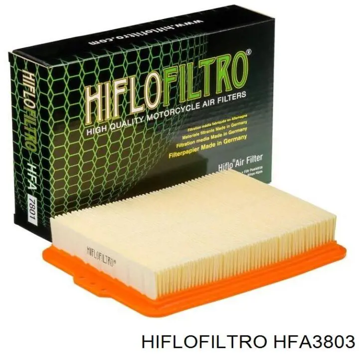 HFA3803 Hiflofiltro Повітряний фільтр двигуна
