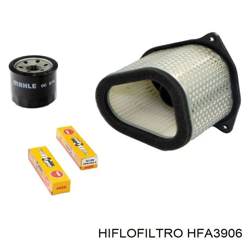 Повітряний фільтр HFA3906 Hiflofiltro