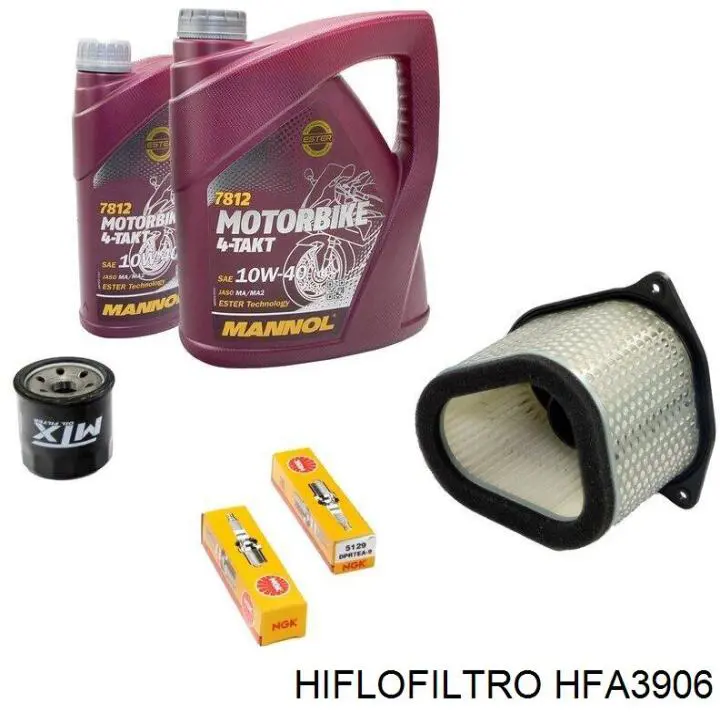 HFA3906 Hiflofiltro Повітряний фільтр двигуна
