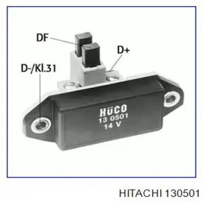130501 Hitachi реле-регулятор генератора, (реле зарядки)