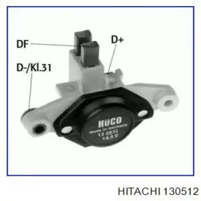 Реле регулятор генератора Hitachi 130512