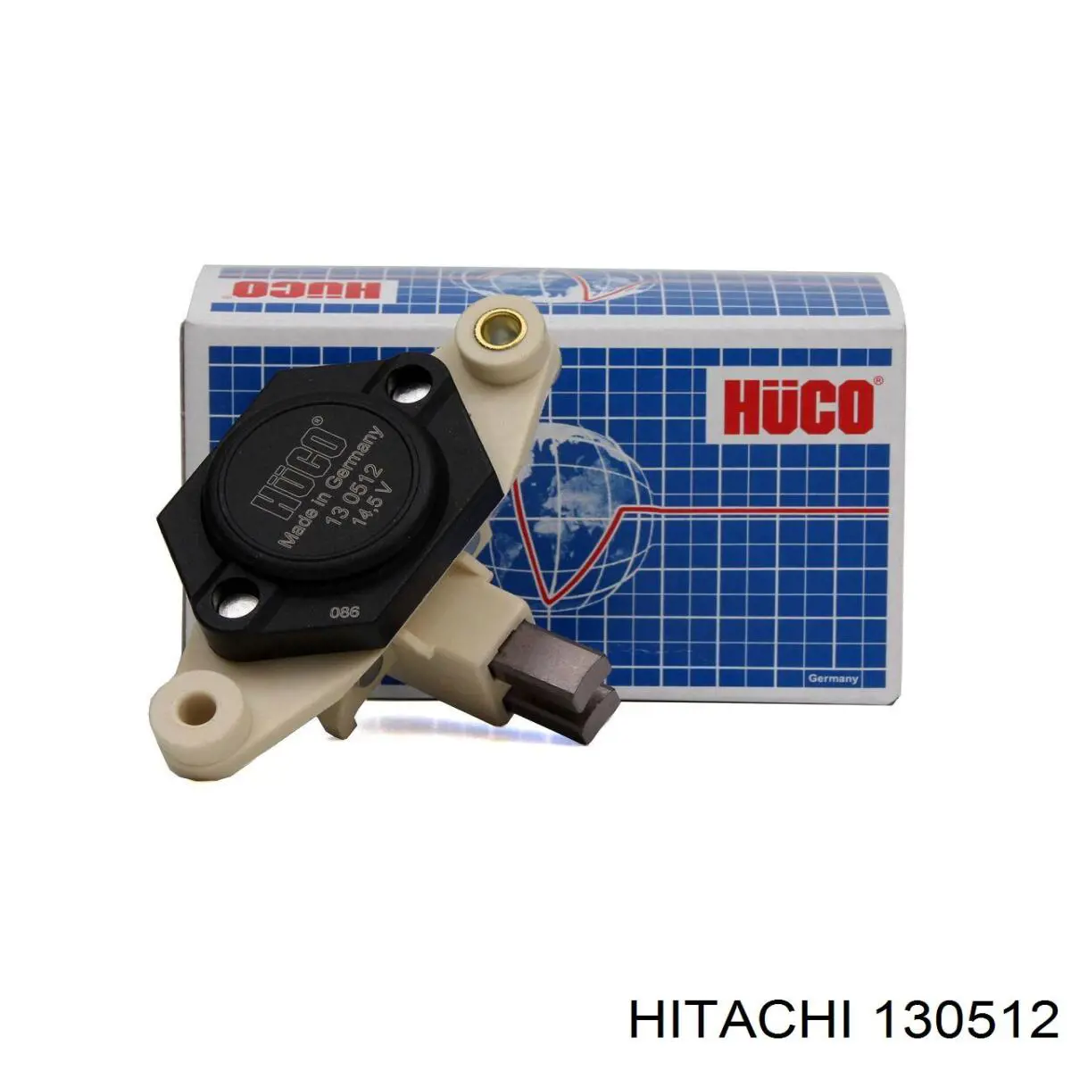 130512 Hitachi реле-регулятор генератора, (реле зарядки)
