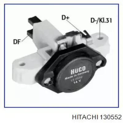 130552 Hitachi реле-регулятор генератора, (реле зарядки)