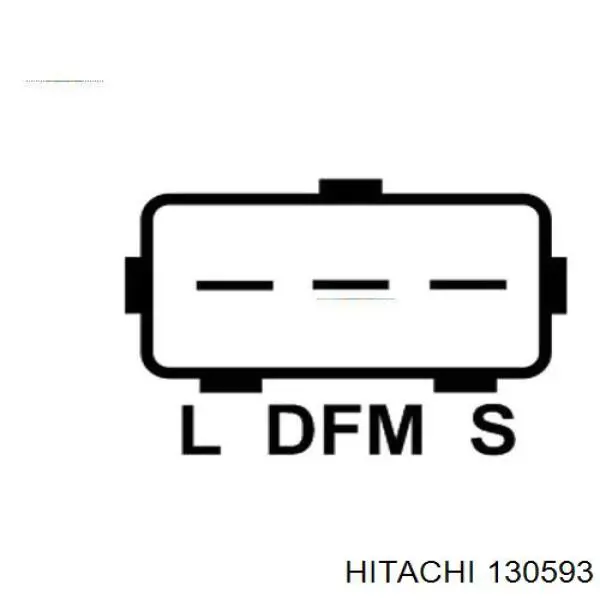 Реле зарядки генератора Hitachi 130593 ціна, від 24.95 USD