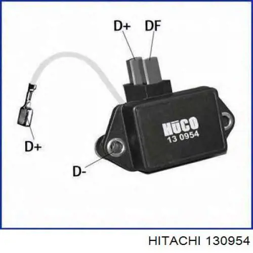 130954 Hitachi реле-регулятор генератора, (реле зарядки)