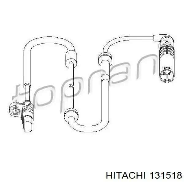 Датчик АБС (ABS) задній 131518 Hitachi
