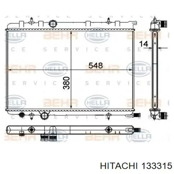 Модуль бензонасоса Hitachi 133315 ціна, від 81.81 USD