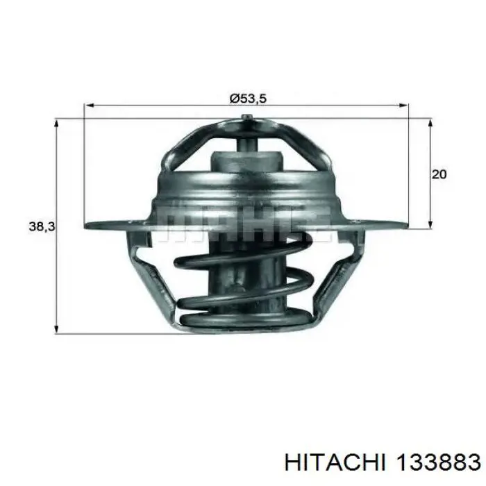 Купити 133883 Hitachi Котушка запалювання