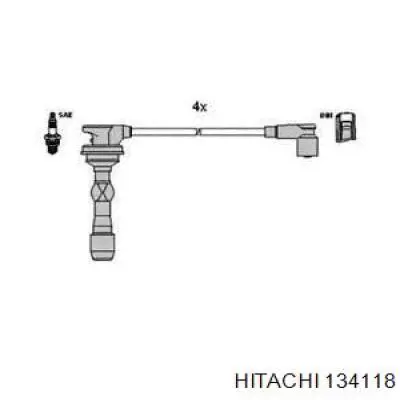 Дріт високовольтний, комплект 134118 Hitachi