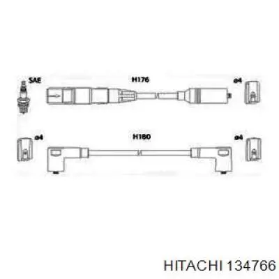 Дріт високовольтний, комплект 134766 Hitachi