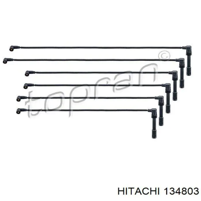 134803 Hitachi дріт високовольтні, комплект
