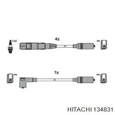 Дріт високовольтний, комплект 134831 Hitachi