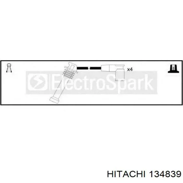 Дроти запалювання Hitachi 134839 ціна, від 30.40 USD