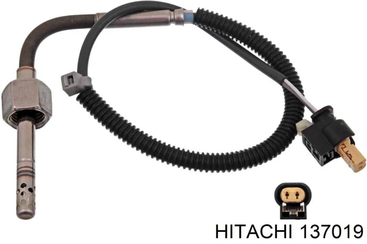 137019 Hitachi датчик температури відпрацьованих газів (вг, після фільтра сажі)