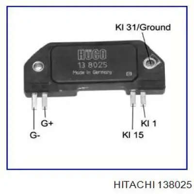 Модуль запалювання, комутатор 138025 Hitachi