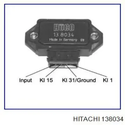 138034 Hitachi модуль запалювання, комутатор