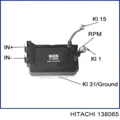 138065 Hitachi модуль запалювання, комутатор