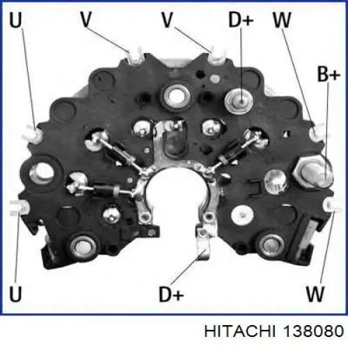 Купити 138080 Hitachi Датчик положення (оборотів) коленвалу