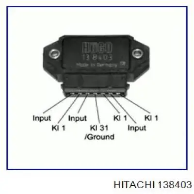 Купити 138403 Hitachi Комутатор