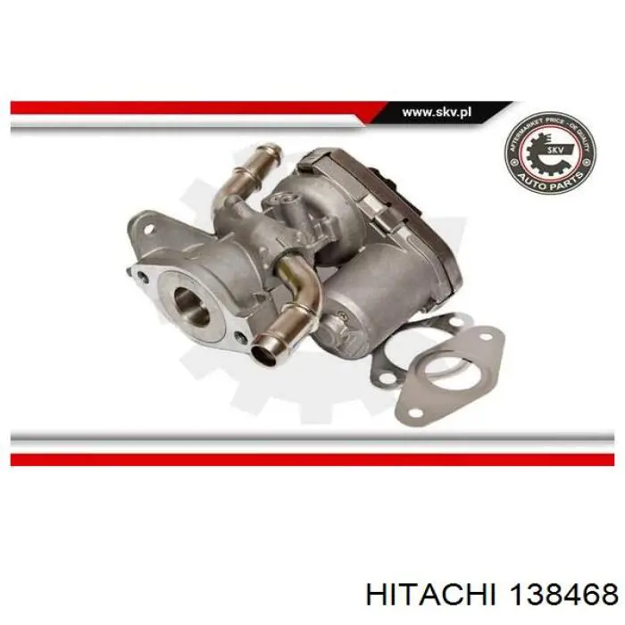 138468 Hitachi Клапан рециркуляції відпрацьованих газів EGR