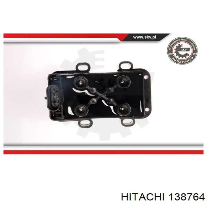 Котушка запалювання Hitachi 138764 ціна, від 27.31 USD