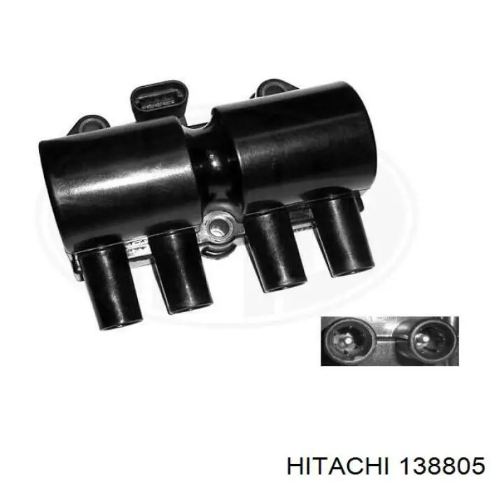 138805 Hitachi котушка запалювання