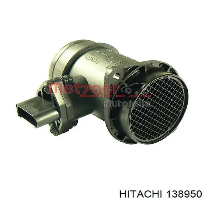 138950 Hitachi датчик потоку (витрати повітря, витратомір MAF - (Mass Airflow))