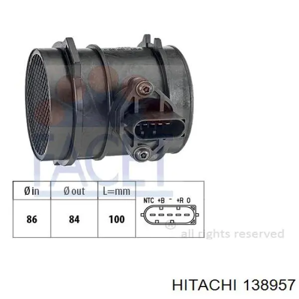 Купити 138957 Hitachi Повітромір