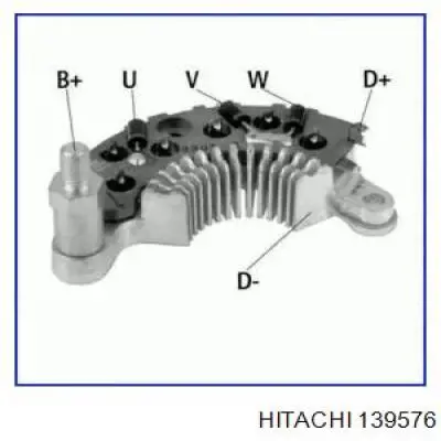 139576 Hitachi міст доданий генератора