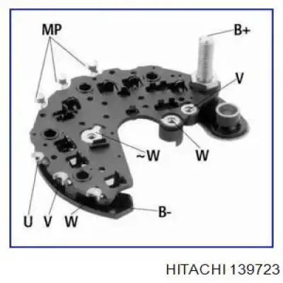 139723 Hitachi міст доданий генератора