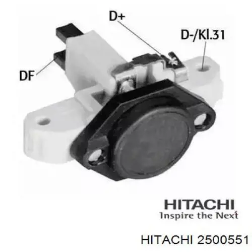 Купити 2500551 Hitachi Реле регулятор напруги генератора