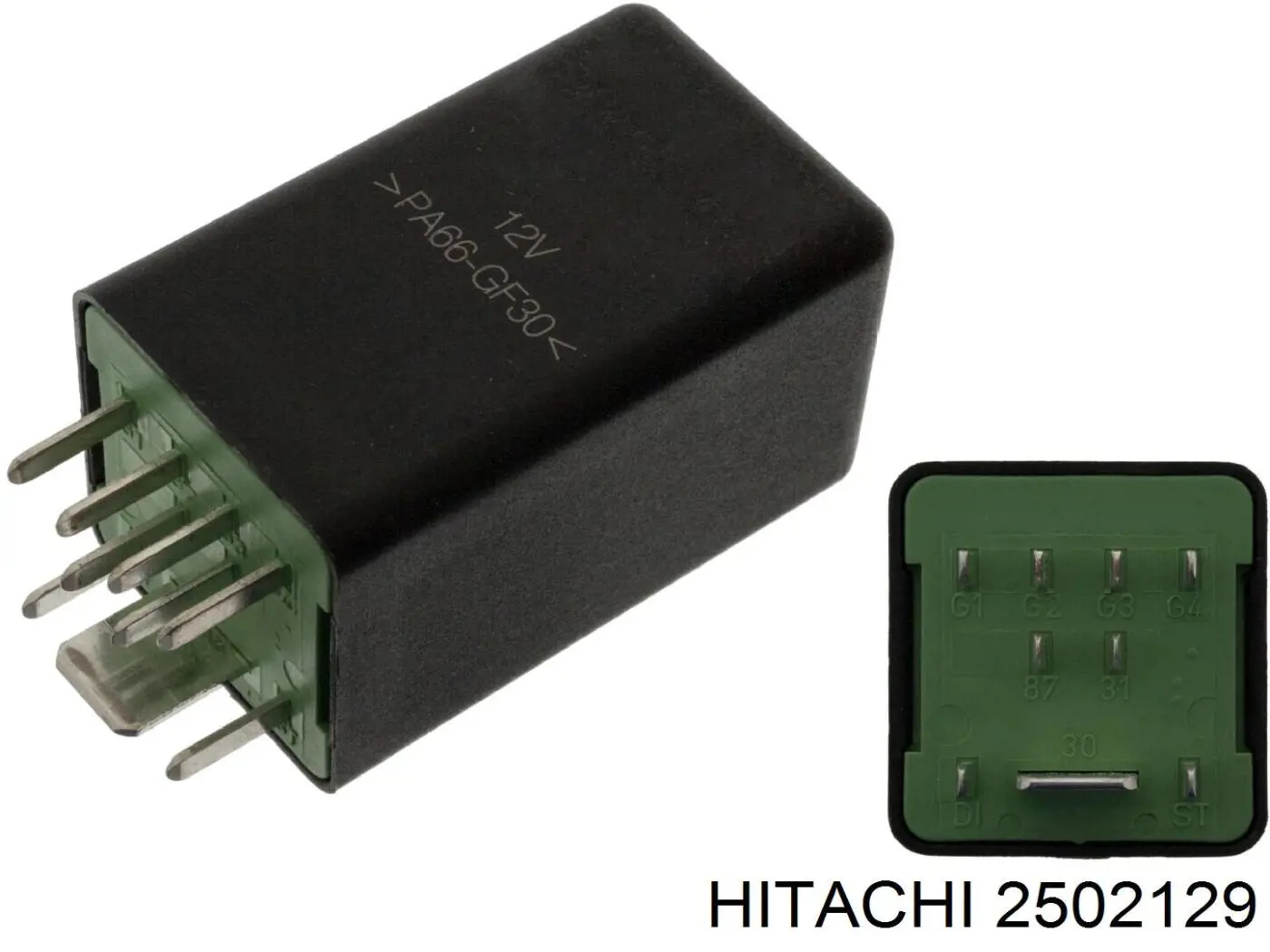 2502129 Hitachi реле свічок накалу