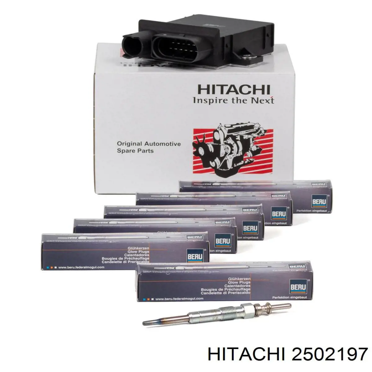 2502197 Hitachi реле свічок накалу