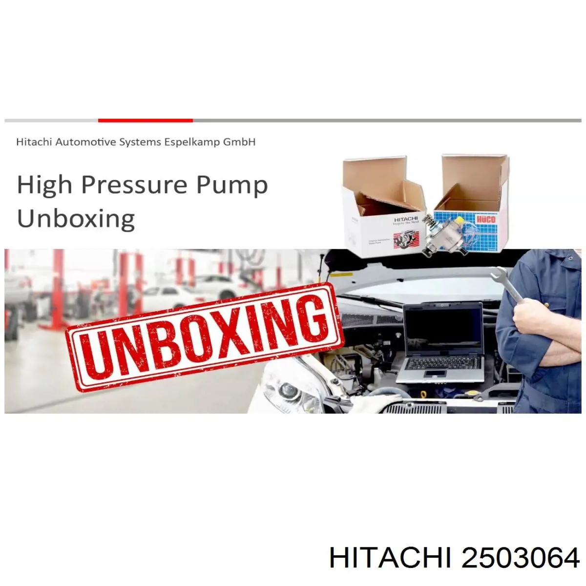 Купити 2503064 Hitachi Насос паливний високого тиску (ПНВТ) - DIESEL