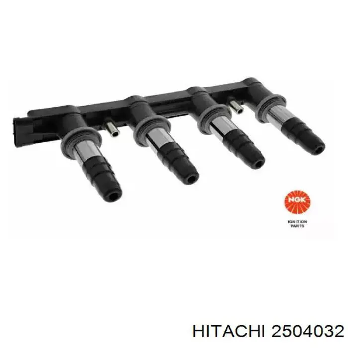 Котушка запалювання Hitachi 2504032 ціна, від 80.37 USD