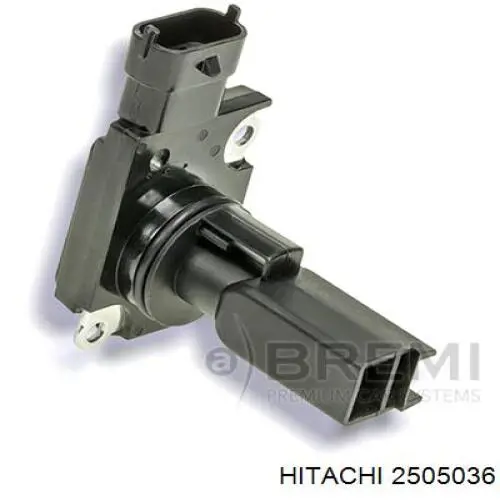 2505036 Hitachi датчик потоку (витрати повітря, витратомір MAF - (Mass Airflow))