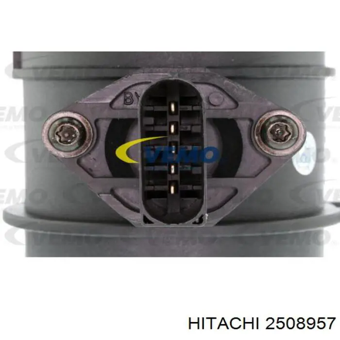 2508957 Hitachi датчик потоку (витрати повітря, витратомір MAF - (Mass Airflow))