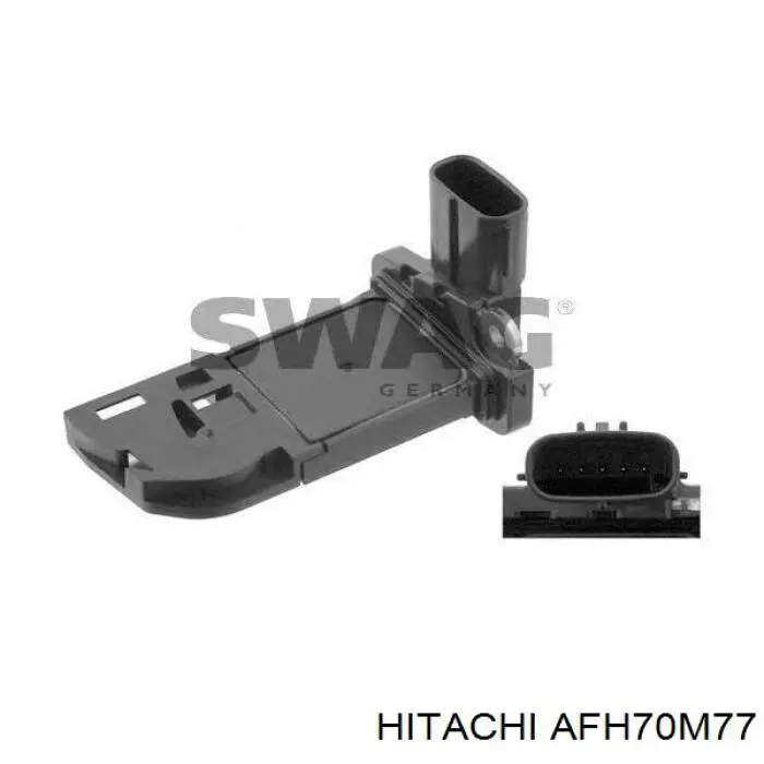 Датчик масової витрати повітря Hitachi AFH70M77 ціна, від 78.90 USD