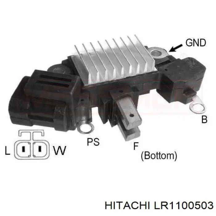 Генератор LR1100503 Hitachi
