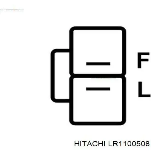 Купити LR1100508 Hitachi Генератор
