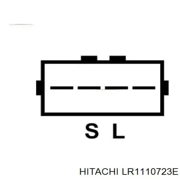 LR1110723E Hitachi Авто генератор