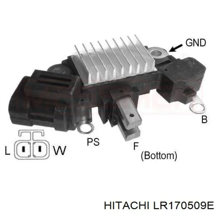 Генератор LR170509E Hitachi