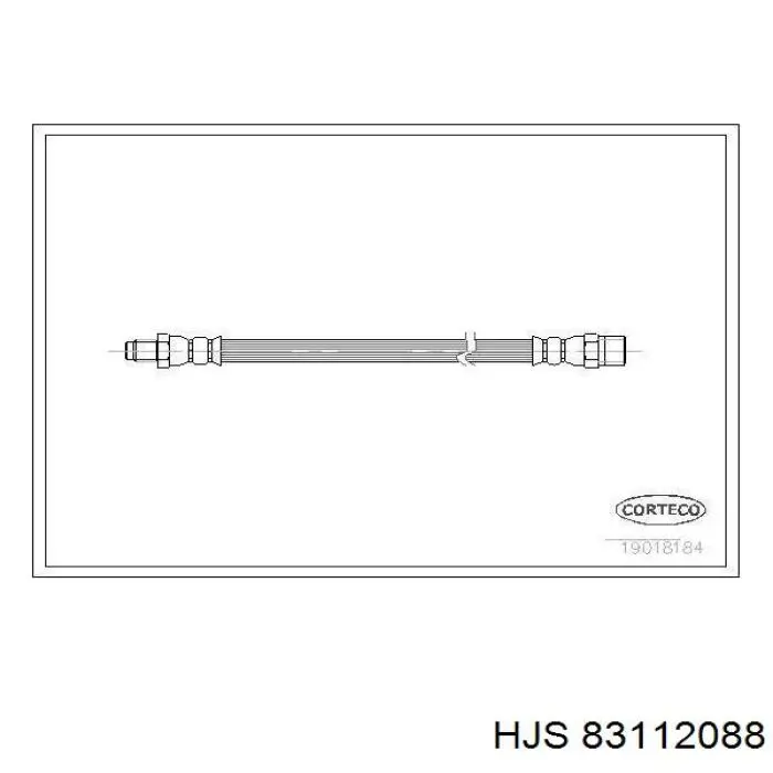Купити 83112088 HJS Прокладка монтажна, глушника