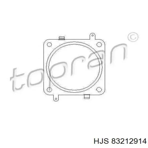 Прокладка прийомної труби глушника 83212914 HJS