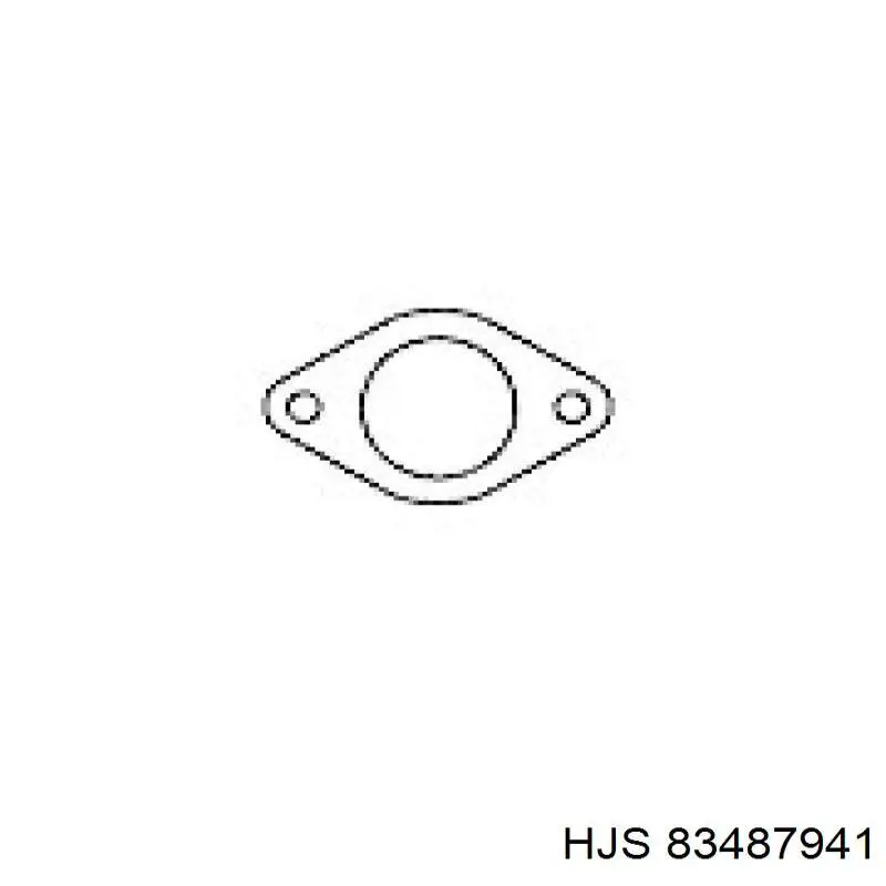 Купити 83487941 HJS Прокладка монтажна, глушника