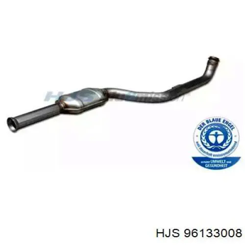 Каталітичний нейтралізатор відпрацьованих газів на Mercedes C  W202